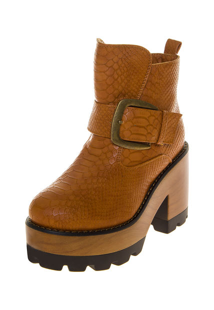 Femenino Calzado Botines Botín Marianela Marrón Claro FiveBlu Botín Marianela Marrón Claro FiveBlu. Estilo casual. ZINWCKU